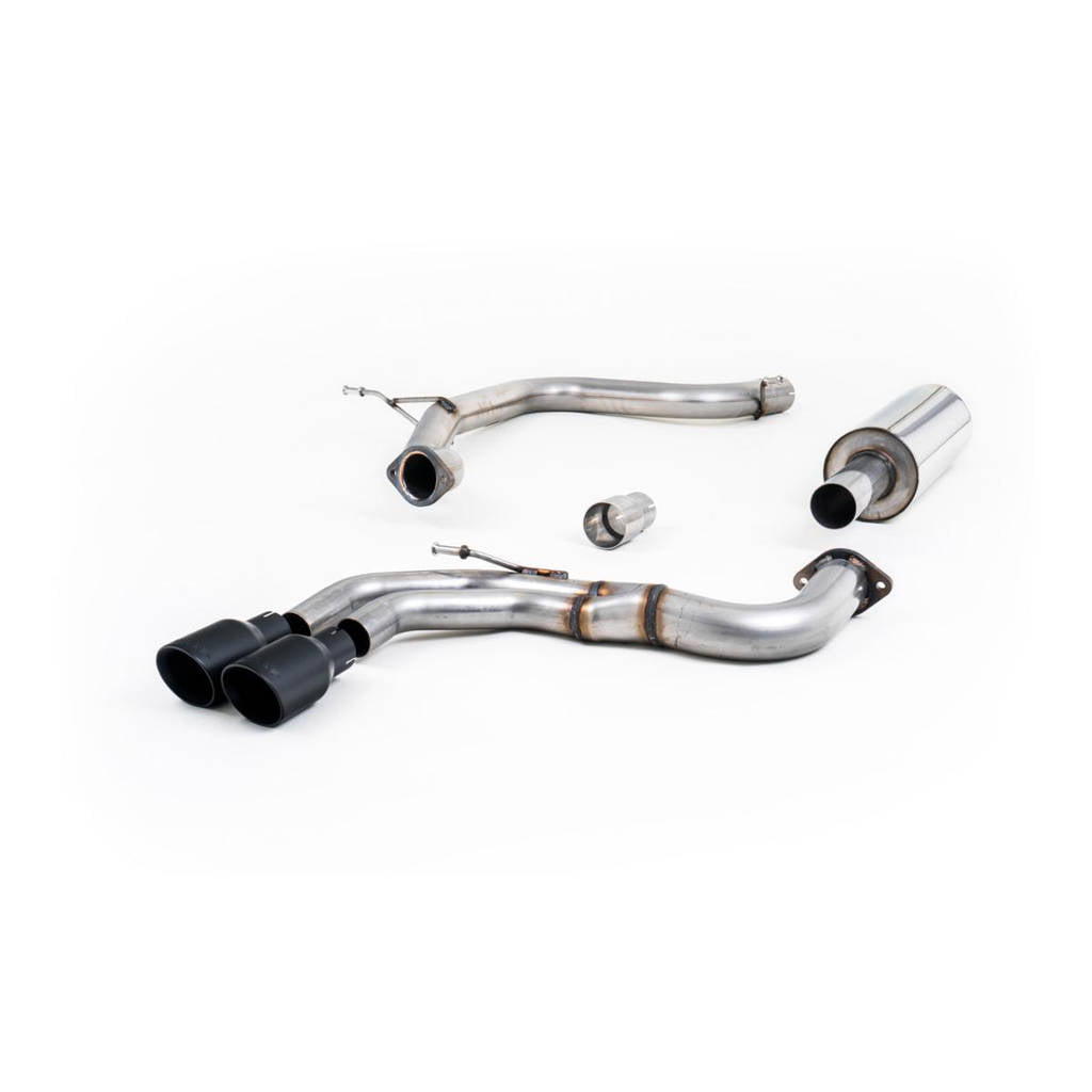 MILLTEK SSXAU564 кат-бек Twin 80mm GT80 ECA для AUDI A3 2.0 TDI 150 MQB 2WD Photo-0 