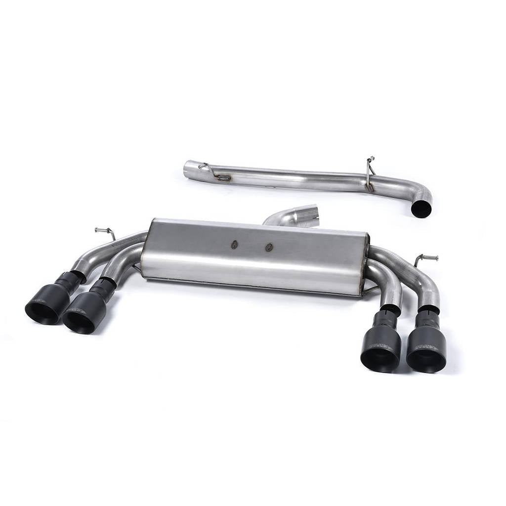 MILLTEK SSXAU532 кат-Бек Quad 100mm GT100B для AUDI S3 2.0 TFSI quattro Sportback 8V Photo-0 