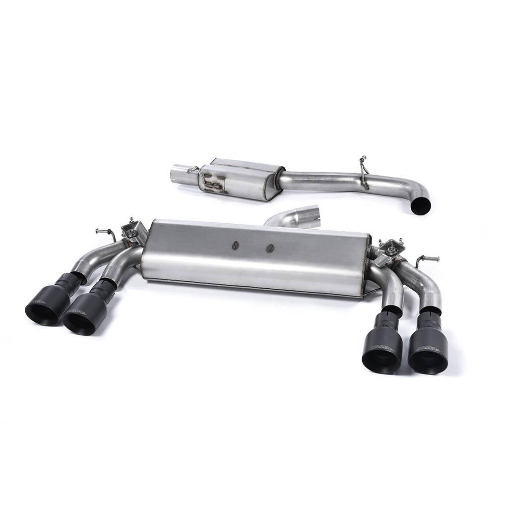 MILLTEK SSXAU397 Кат-бек Quad 100mm GT100 ECA для AUDI S3 2.0 TFSI quattro 3-Door 8V Photo-0 