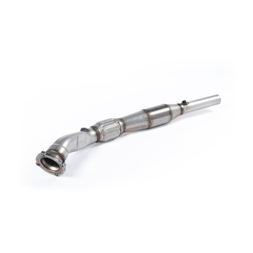MILLTEK SSXVW050 Large Bore Downpipe and Hi-Flow Sports Cat для AUDI A3 1.8 T 2wd 3 & 5 door Photo-0 