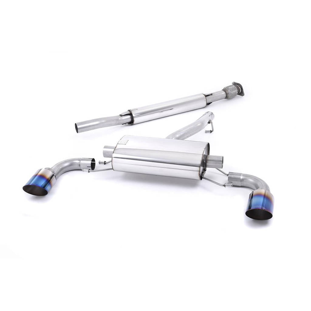 MILLTEK SSXSB036 Secondary Кат-бек Dual GT115 ECA для SCION FR-S 2.0 L Photo-0 