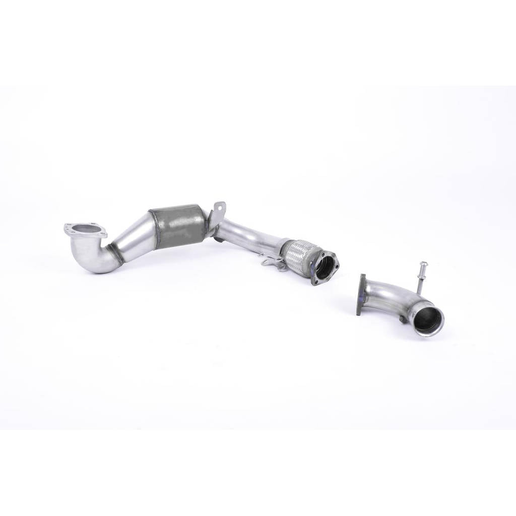 MILLTEK SSXFD236 Cast Downpipe with Race Cat для FORD Fiesta Mk8 1.0 t EcoBoost ST-Line 3 & 5 Door Photo-0 