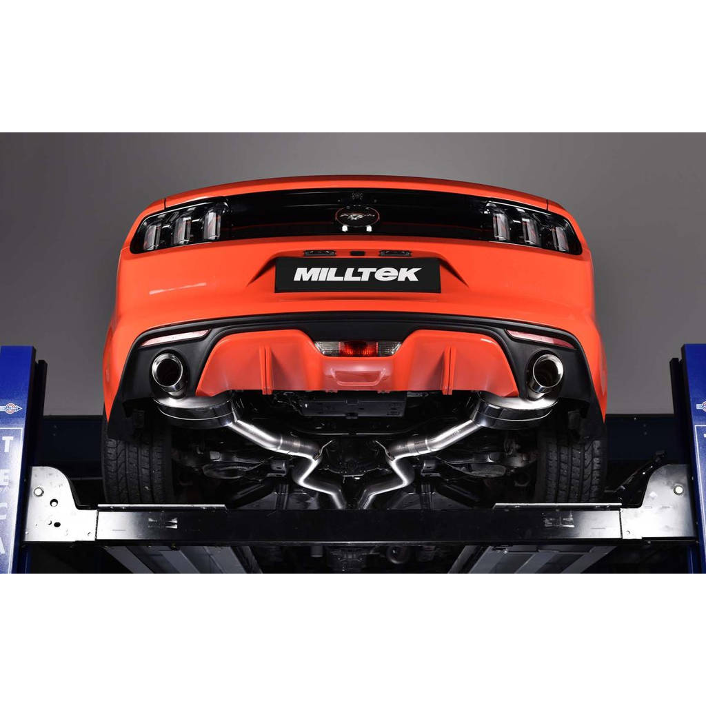 MILLTEK SSXFD175 Кат-бек 100mm GT для FORD Mustang 2.3 EcoBoost (Fastback) Photo-3 