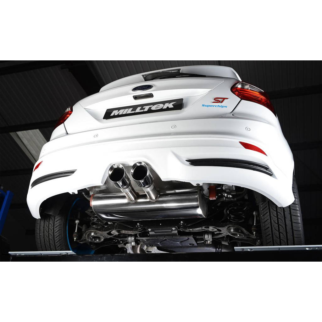 MILLTEK SSXFD119 Кат-бек Dual GT100 для FORD Focus Mk3 ST 2.0 L EcoBoost 5-Door Hatchback Photo-2 
