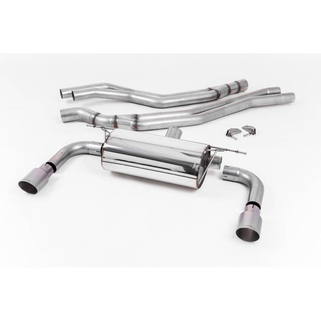 MILLTEK SSXBM1052 кат-бек Twin 90mm GT90 для BMW 2 Series M240i Coupe (F22 LCI) Photo-0 