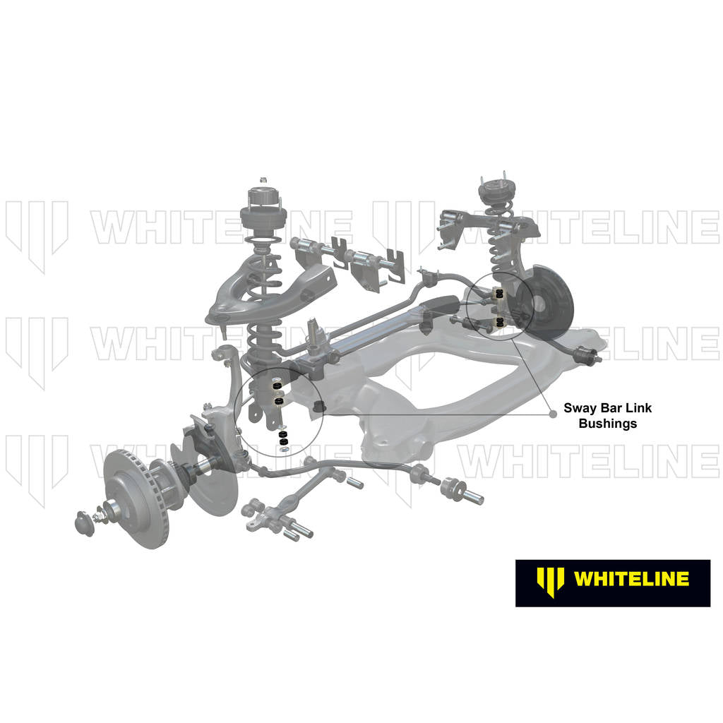 WHITELINE W21865 Комплект втулок передньої стійки стабілізатора поперечної стійкості Photo-1 