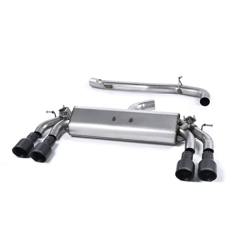 MILLTEK SSXAU415 кат-Бек Quad 100mm GT100B для AUDI S3 2.0 TFSI quattro Sportback 8V Photo-0 