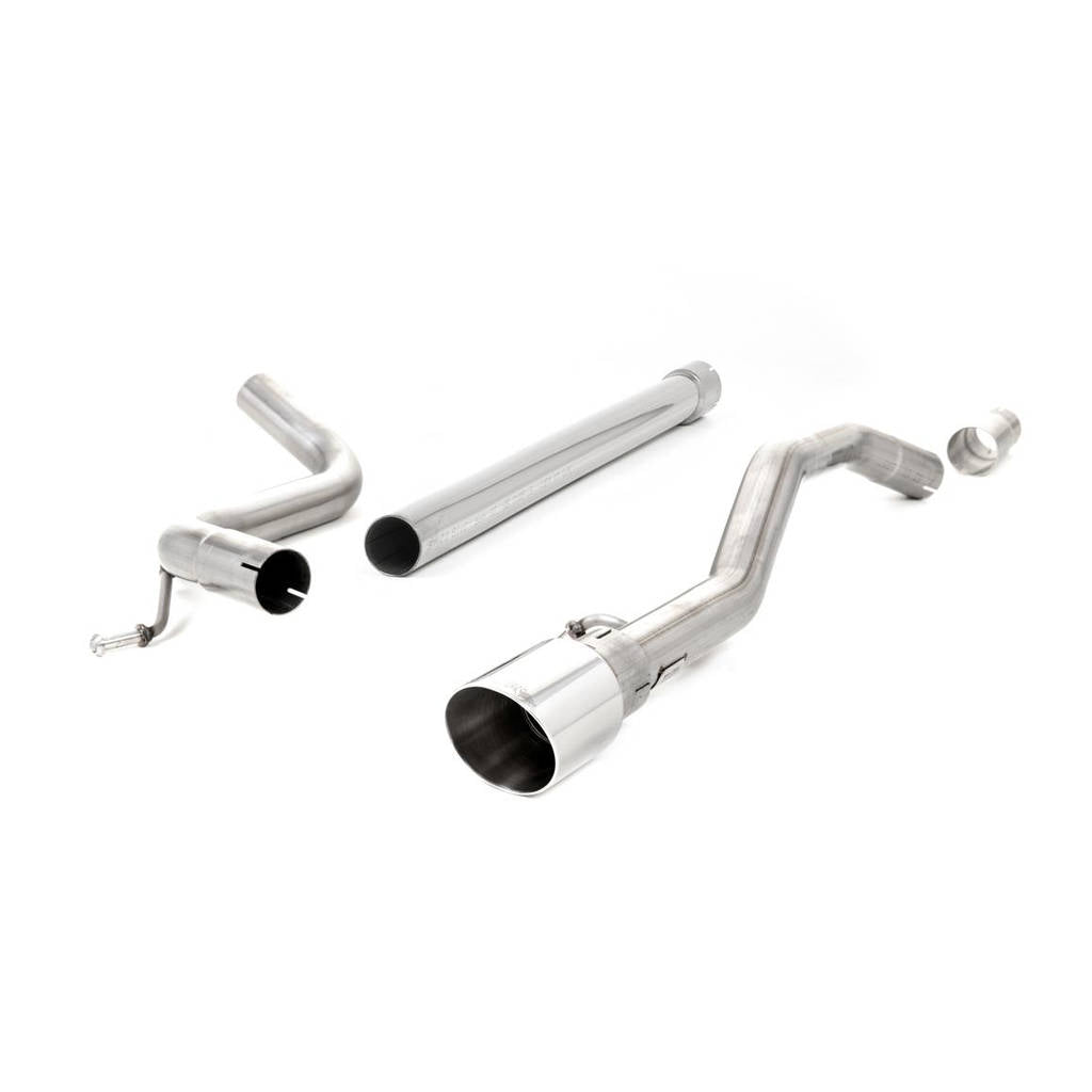 MILLTEK SSXVW483 Кат-бек 90mm GT90 для VW Up! 1.0TSI 90PS (3 & 5 Door) Photo-0 