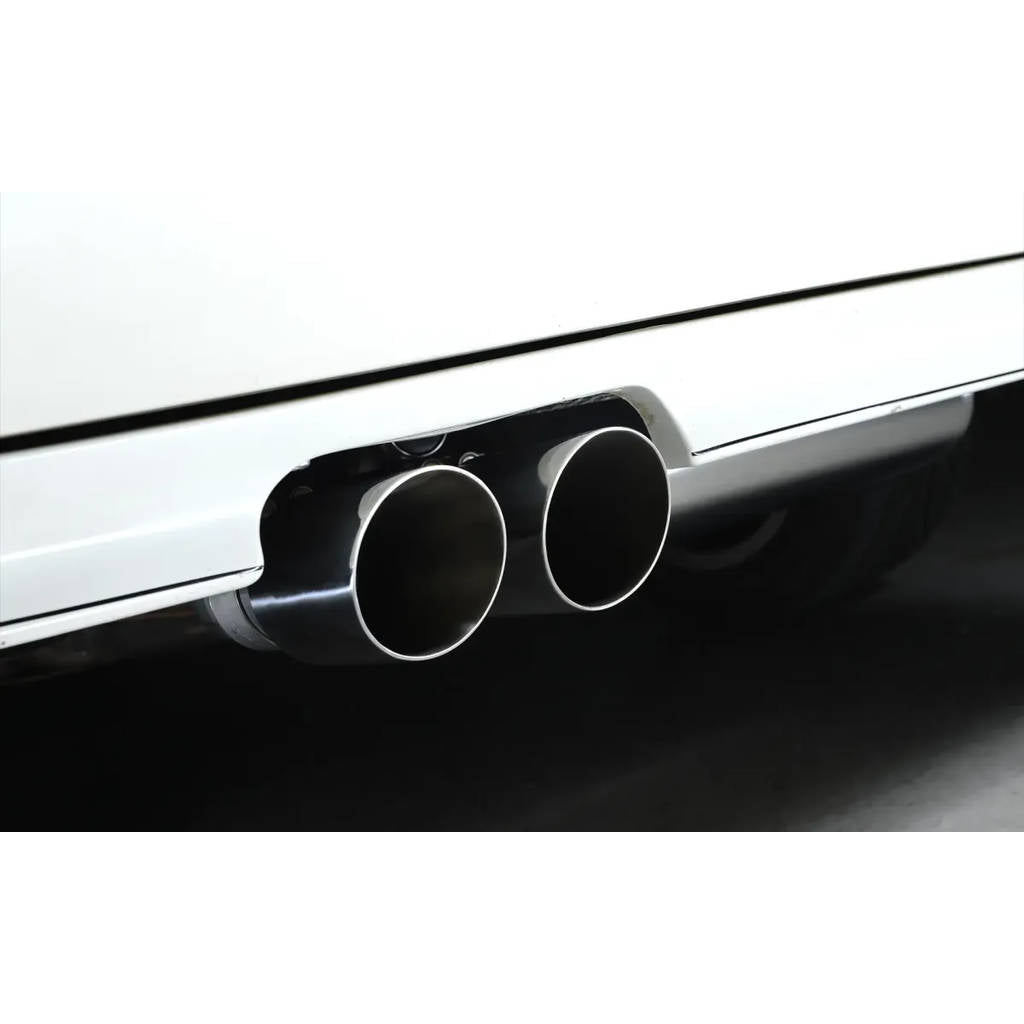 MILLTEK MCXAU101 Downpipe-back Twin 90mm GT90 для AUDI Coupe UR quattro 10V Turbo Photo-3 