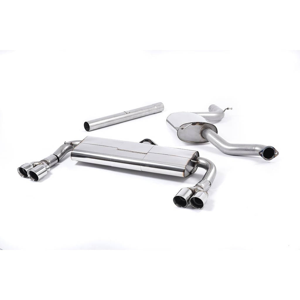 MILLTEK SSXSE166 кат-бек Twin 80mm GT80 ECA для SEAT Leon Cupra 280 290 & 300 2.0 TSI Photo-0 