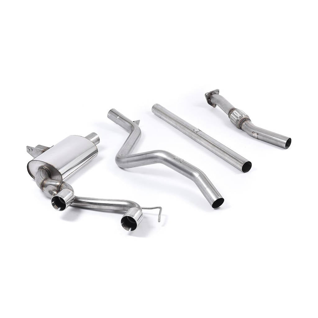 MILLTEK SSXRN401 Кат-бек Dual GT80-LITE для RENAULT Mégane RENAULT sport 225 2.0 T Photo-0 
