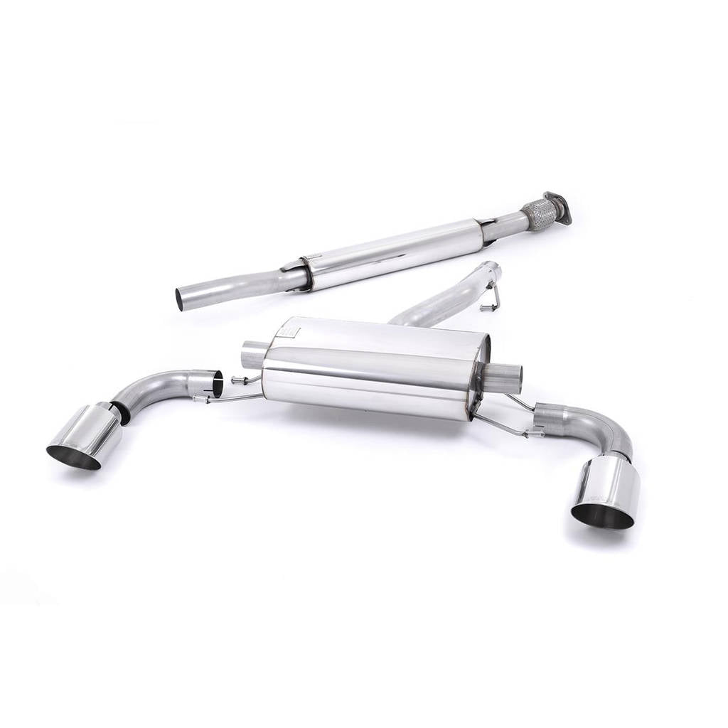 MILLTEK SSXSB030 Secondary Кат-бек Dual GT115 ECA для SCION FR-S 2.0 L Photo-0 