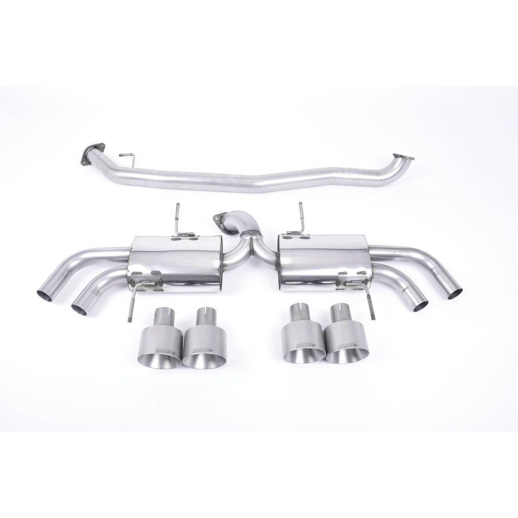 MILLTEK SSXNI007 Secondary кат-бек Quad 127mm GT127 для NISSAN GT-R R35 Photo-0 