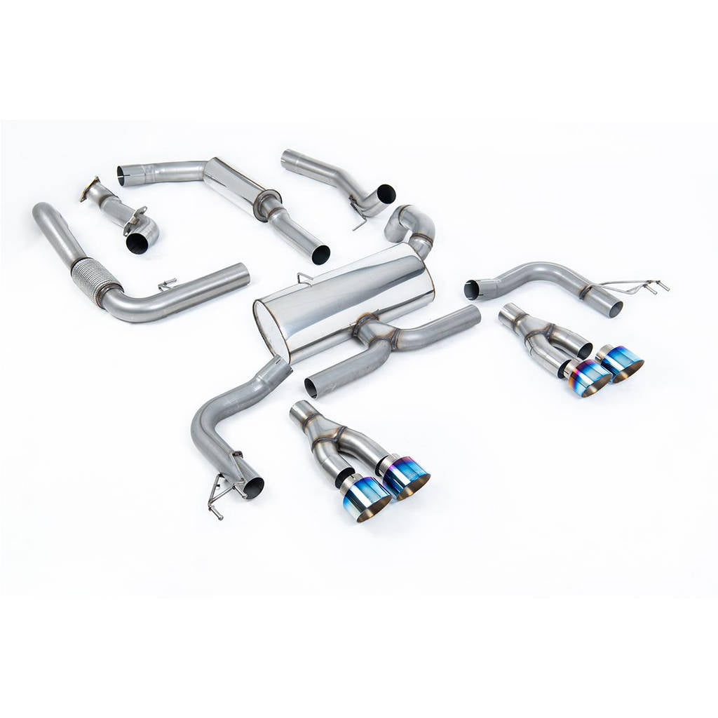 MILLTEK SSXHO235 Кат-бек 100mm GT100 ECA для HONDA Civic Type R FK2 Turbocharged 2.0 litre i-VTEC ( Photo-0 