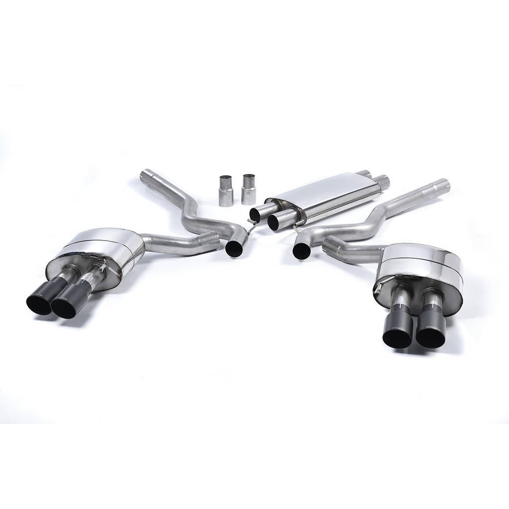 MILLTEK SSXFD156 Кат-бек Quad 90mm GT90 для FORD MUSTANG 5.0 V8 GT (Fastback) Photo-0 
