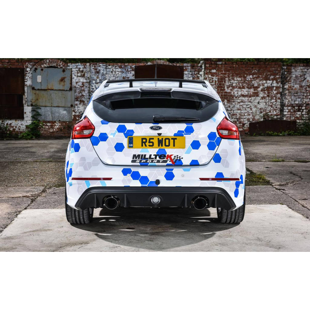 MILLTEK SSXFD183 Кат-бек Dual GT115 для FORD Focus Mk3 RS 2.3 L EcoBoost 4WD 5-Door Hatchback Photo-2 