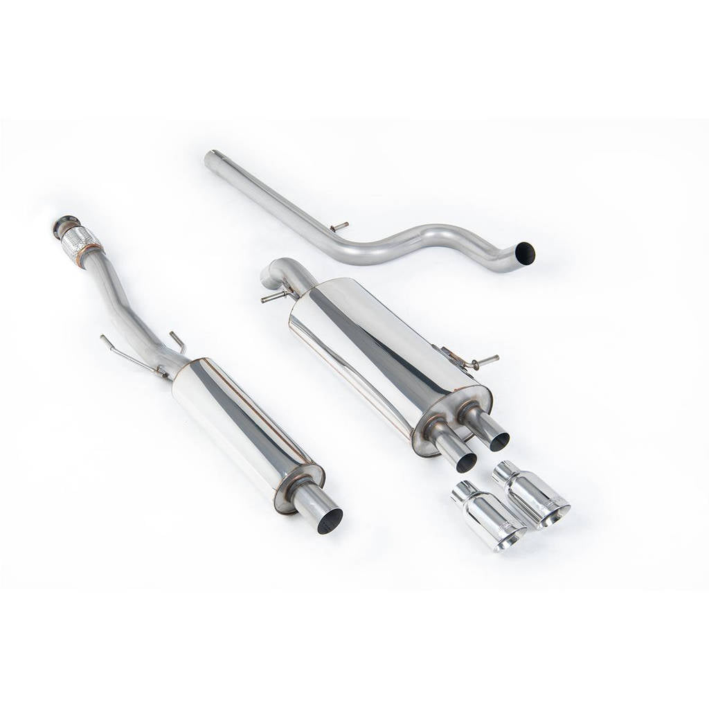 MILLTEK SSXCN101 Кат-бек Twin 80mm GT80 ECA для CITROEN DS3 1.6 THP 16v DSport Photo-0 