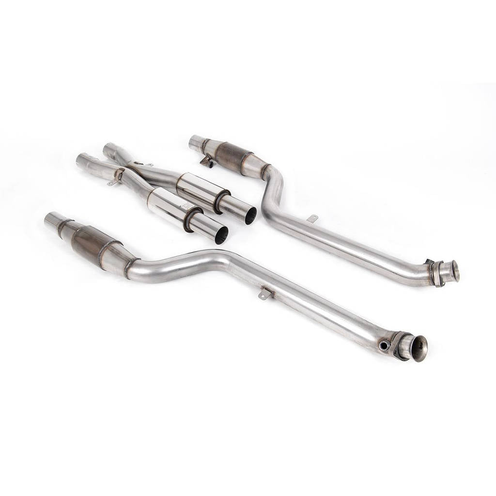 MILLTEK SSXBM1038 Hi-Flow Sports Cat and Downpipe для BMW 3 Series E90 M3 4.0 V8 Saloon / Sedan Photo-0 