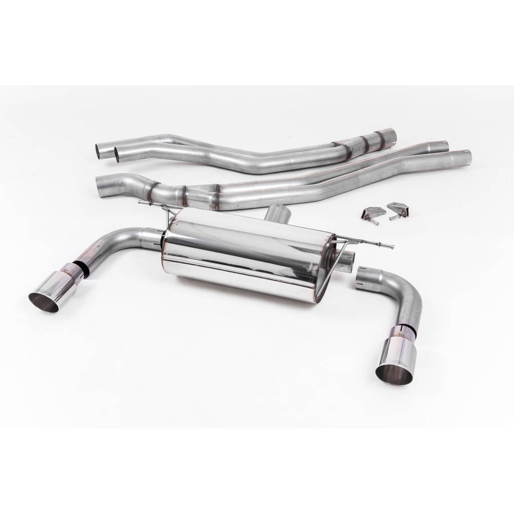 MILLTEK SSXBM1050 Кат-бек Twin 90mm GT90 для BMW 2 Series M240i Coupe (F22 LCI) Photo-0 