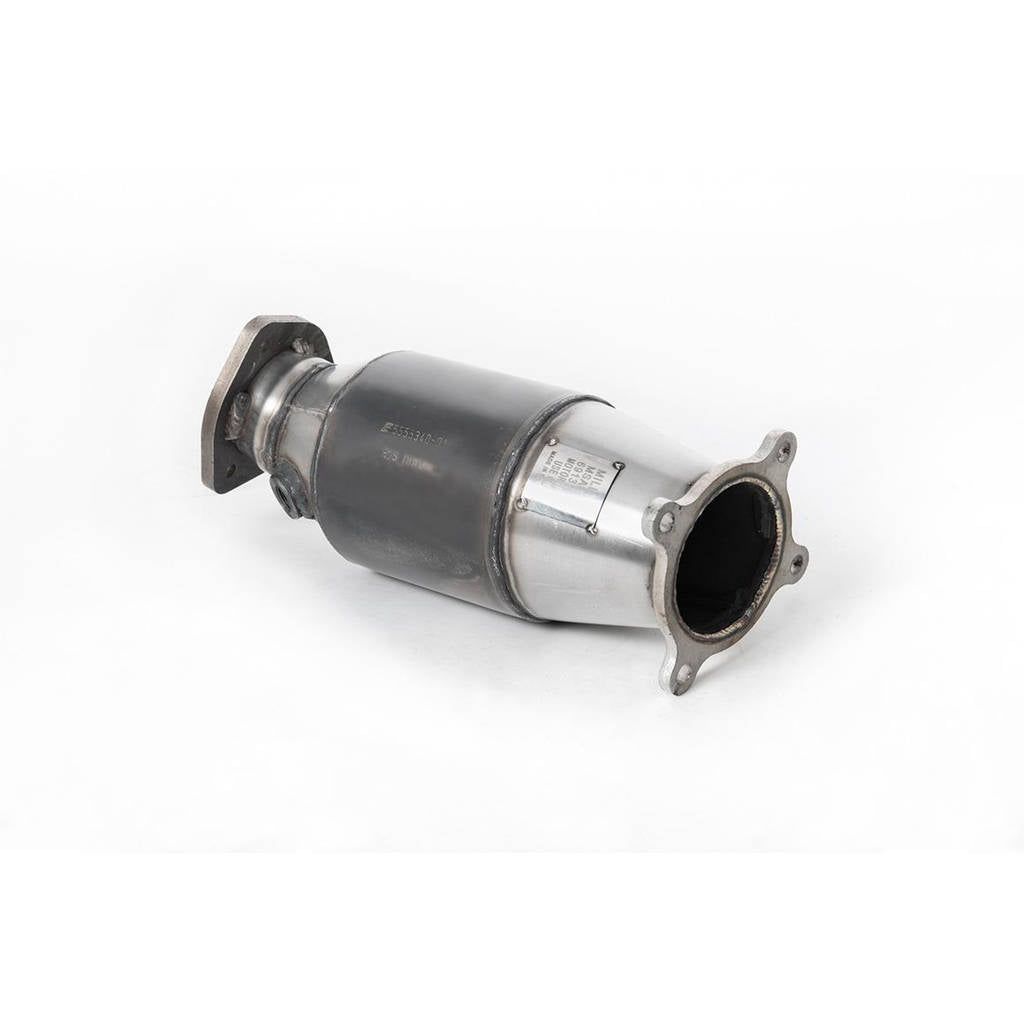 MILLTEK SSXAU744 Large Bore Downpipe and Hi-Flow Sports Cat для AUDI A4 2.0 TFSI B9 Quattro Saloon & Photo-0 