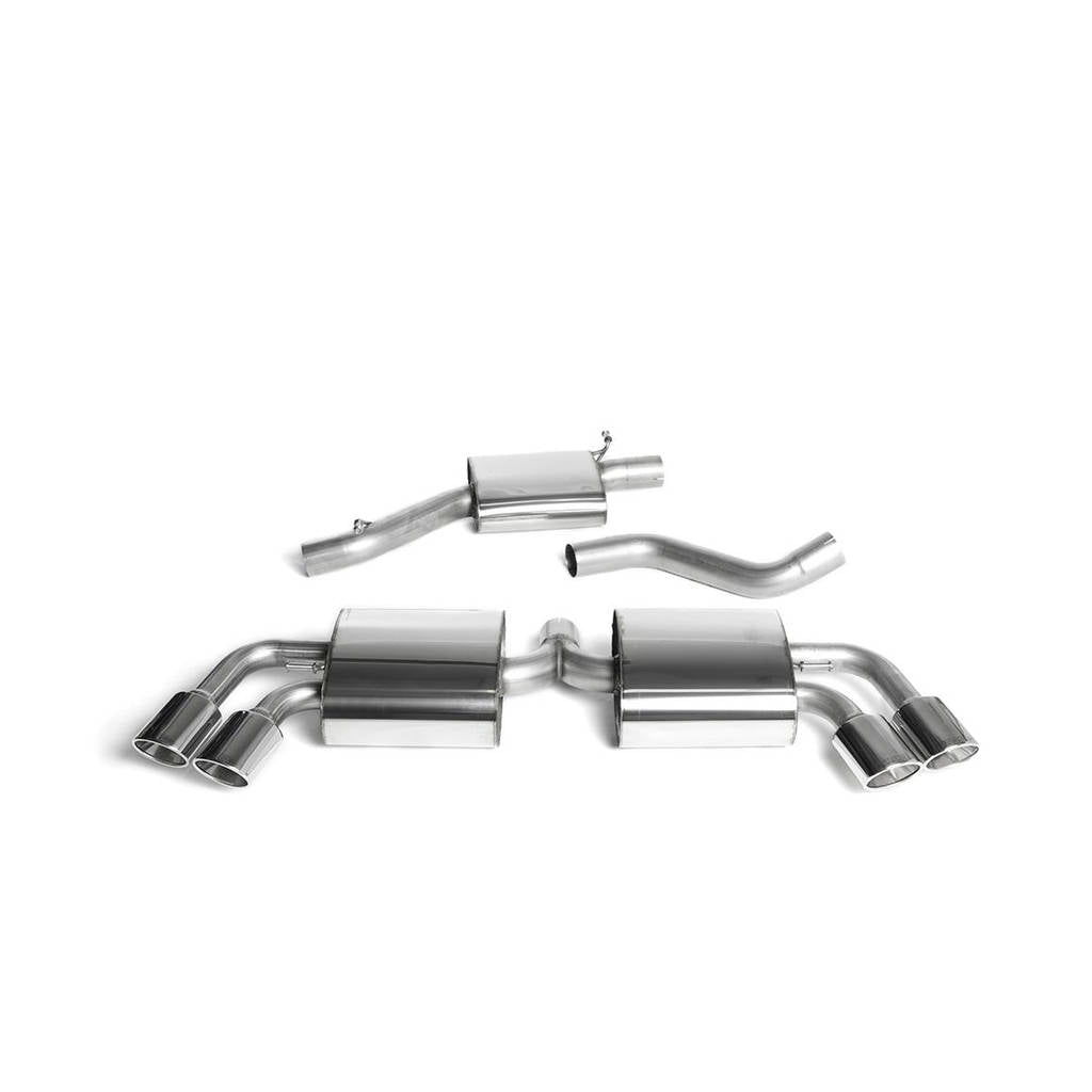 MILLTEK SSXAU293 Кат-бек Quad Special для AUDI TT Mk2 TTS quattro Photo-0 