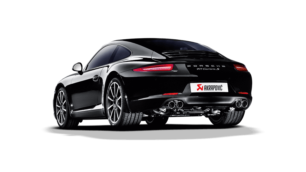 AKRAPOVIC S-PO991SO-HT/1 Задня частина вихлопної системи Slip-On PORSCHE 911 Carrera S/4/4S/GTS (991) Photo-1 