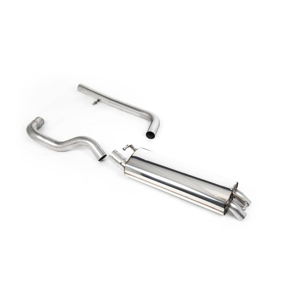 MILLTEK SSXVW055 Кат-бек Twin 50.8 mm Discrete для SEAT Leon Cupra 1.9 TDi 90ps/110PS / 150PS Photo-0 