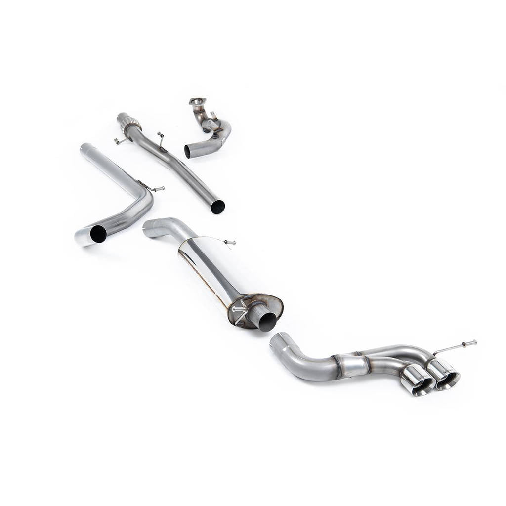 MILLTEK SSXSE144 Turbo-back excluding Hi-Flow Sports Cat Twin 80mm GT80 для SEAT Ibiza Cupra/Bocaneg Photo-0 