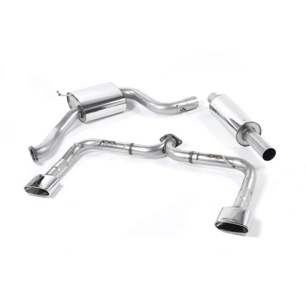 MILLTEK SSXSE159 Кат-бек 152x76mm Oval для SEAT Leon Cupra 280 290 & 300 2.0 TSI Photo-0 