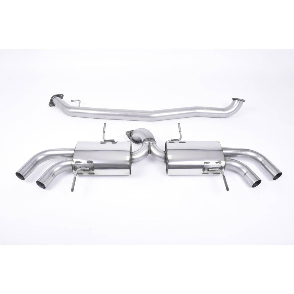 MILLTEK SSXNI003 Secondary кат-бек Quad 127mm GT127 ECA для NISSAN GT-R R35 Photo-0 