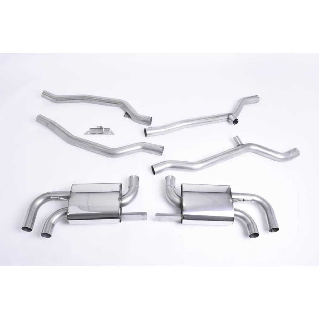 MILLTEK SSXPO108 Кат-бек для PORSCHE Cayenne 958 Turbo 4.8 V8 Photo-0 