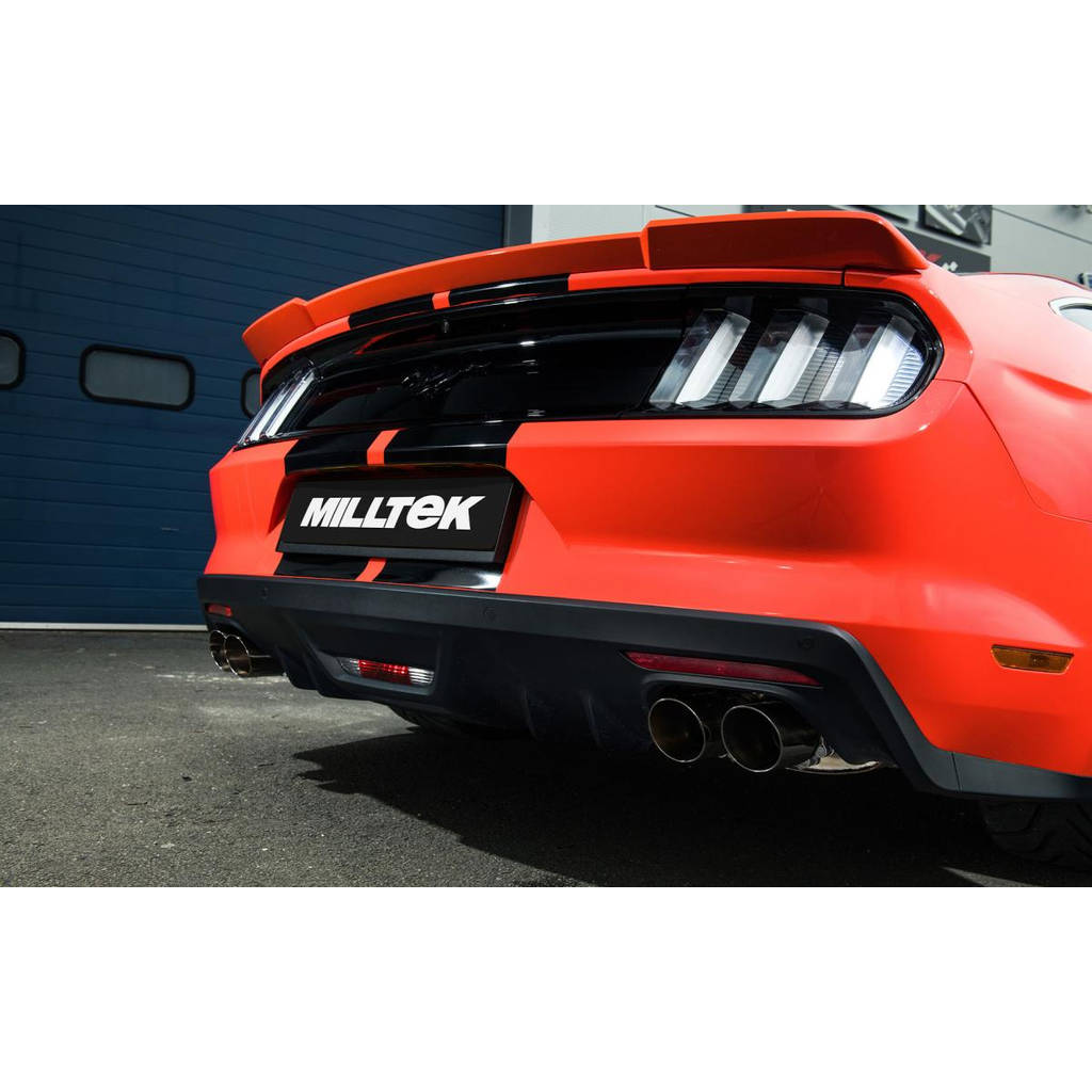MILLTEK SSXFD155 Кат-бек Quad 90mm GT90 для FORD MUSTANG 5.0 V8 GT (Fastback) Photo-1 