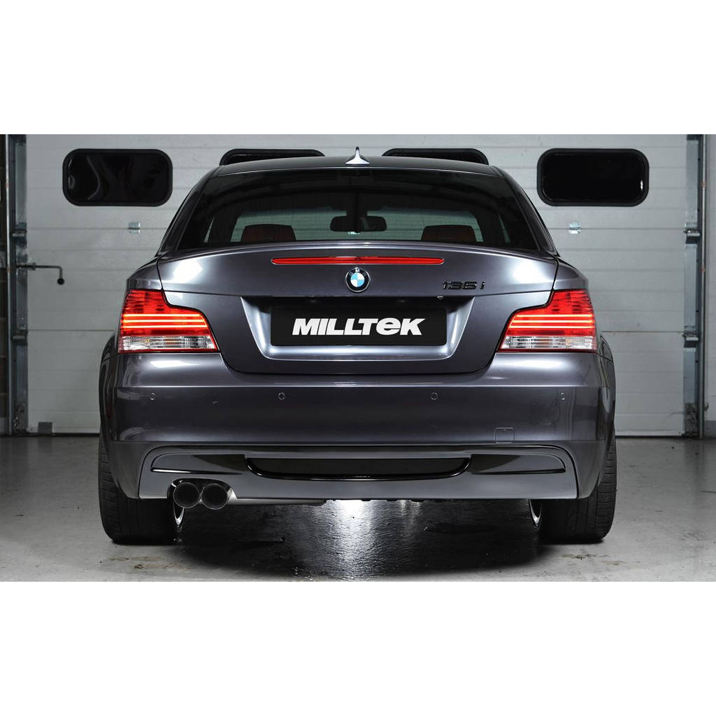 MILLTEK SSXBM948 Secondary кат-бек Twin 80mm GT80 ECA для BMW 1 Series 135i Coupé E82 and Cabriolet Photo-2 