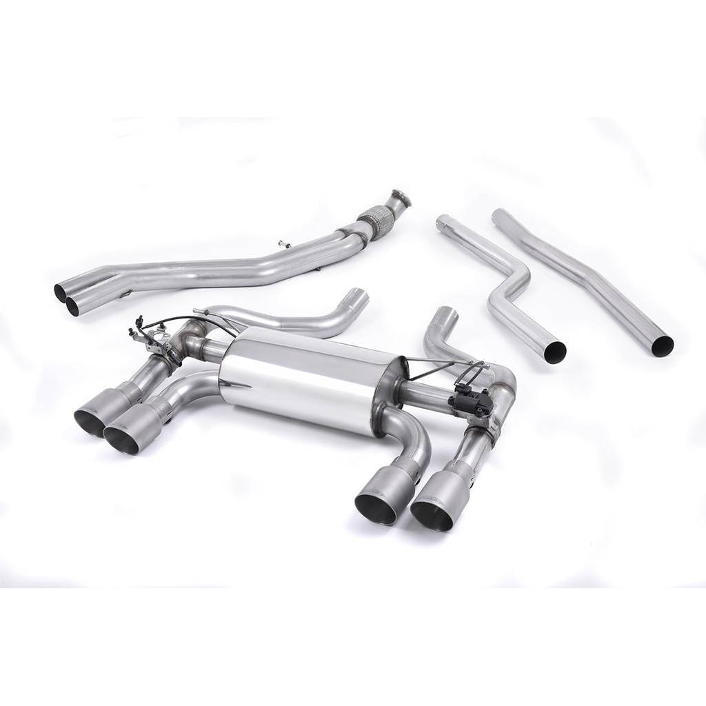MILLTEK SSXBM1035 Кат-бек Quad 90mm GT90 ECA для BMW 2 Series F87 M2 Coupé Photo-0 
