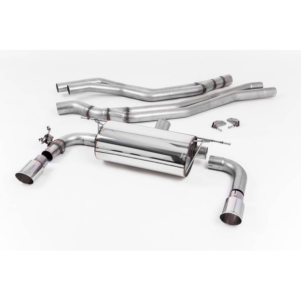 MILLTEK SSXBM1056 кат-бек Twin 90mm GT90 для BMW 2 Series M240i Coupe (F22 LCI) Photo-0 