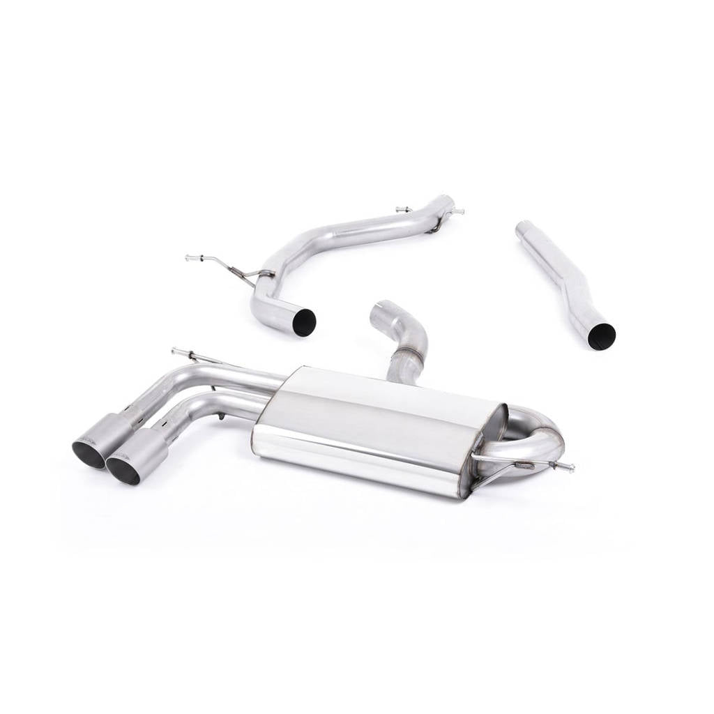 MILLTEK SSXAU570 Particulate Filter-back Twin 80mm GT80 для AUDI A3 2.0 TDI 170BHP 2WD 3 door DPF Photo-0 
