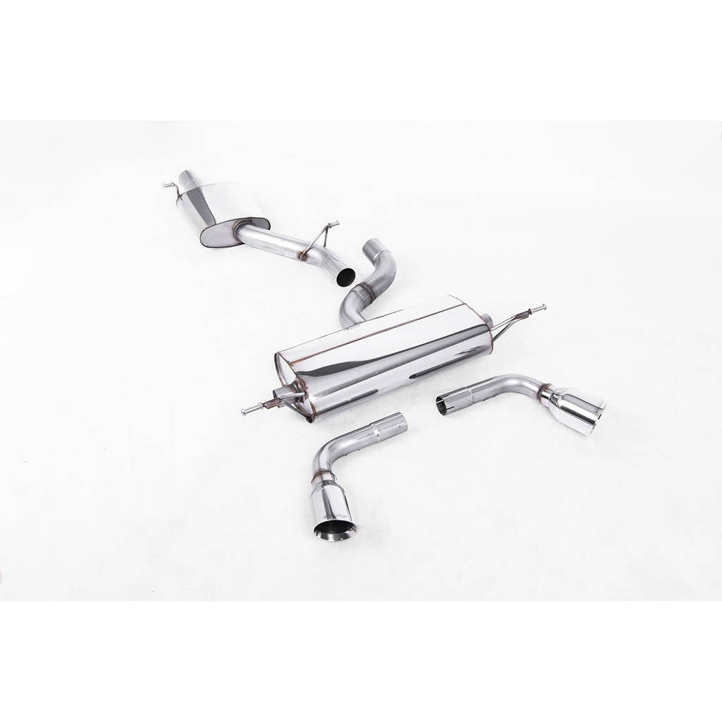 MILLTEK SSXAU236 Кат-бек Single 100mm GT100 для AUDI TT Mk2 3.2 quattro Photo-0 