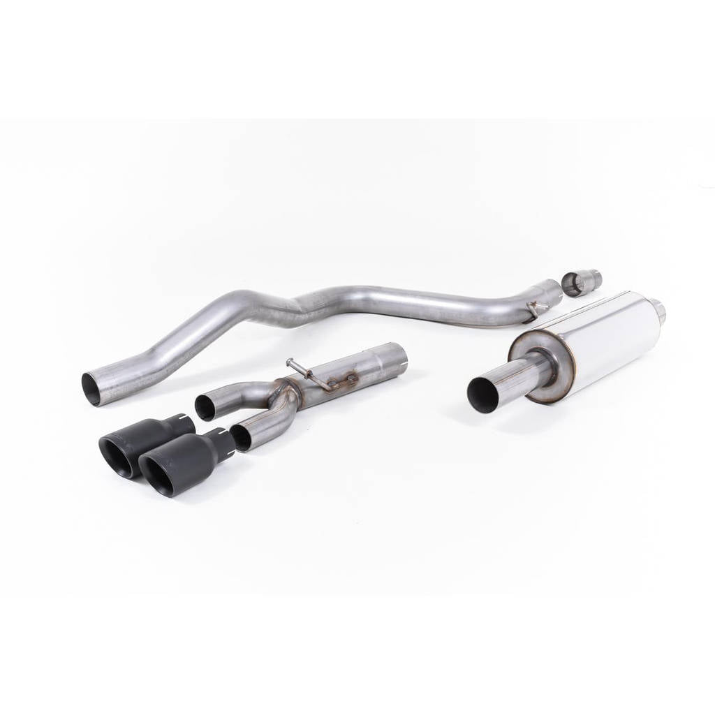 MILLTEK SSXSE177 Кат-бек Twin 80mm GT80 ECA для SEAT Leon FR 2.0 TDI 150 SC and 5-door (manual and Photo-0 