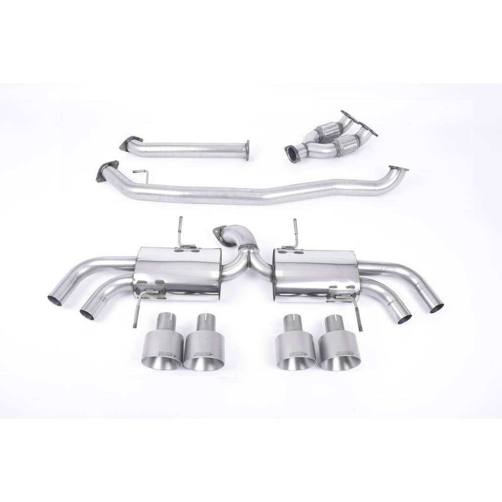 MILLTEK SSXNI009 Primary кат-бек Quad 127mm GT127 для NISSAN GT-R R35 Photo-0 