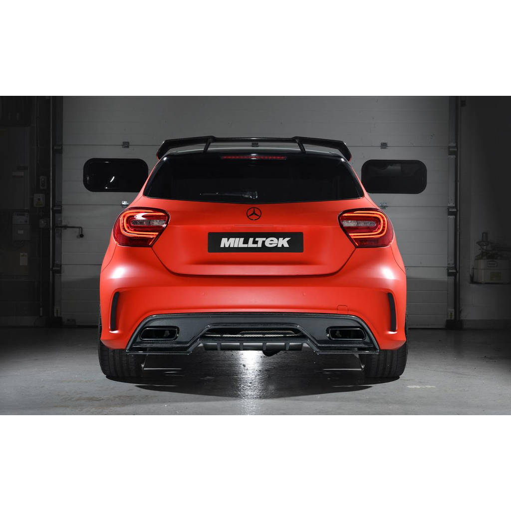 MILLTEK SSXMZ114 Кат-бек для MERCEDES-Benz A-Class A45 AMG 2.0 Turbo Photo-1 