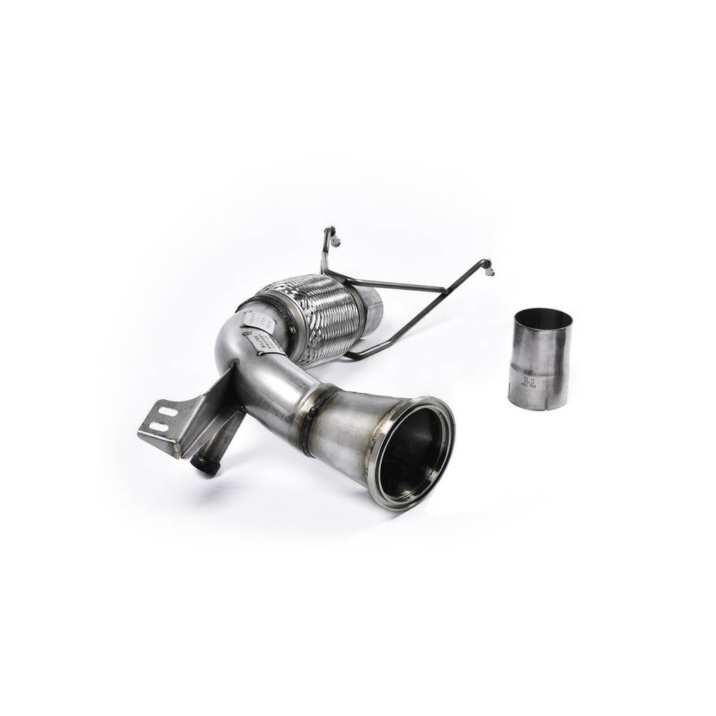 MILLTEK SSXM408 Large-bore Downpipe and De-cat для NEW MINI Mk3 (F56) MINI COOPER S 2.0 Turbo Photo-0 