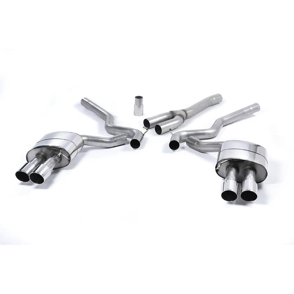 MILLTEK SSXFD182 Кат-бек Quad 90mm GT90 для FORD Mustang 2.3 EcoBoost (Fastback) Photo-0 