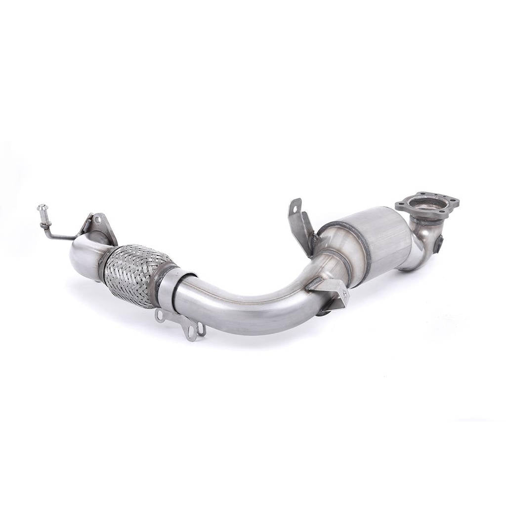 MILLTEK SSXFD102 Large Bore Downpipe and Hi-Flow Sports Cat для FORD Fiesta Mk7/Mk7.5 1.0 t EcoBoost Photo-0 