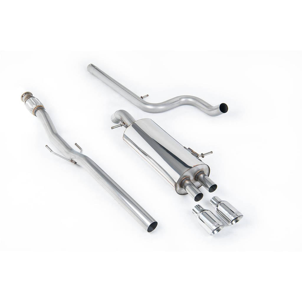 MILLTEK SSXCN102 кат-Бек Twin 80mm GT80 для CITROEN DS3 1.6 THP 16v DSport Photo-0 