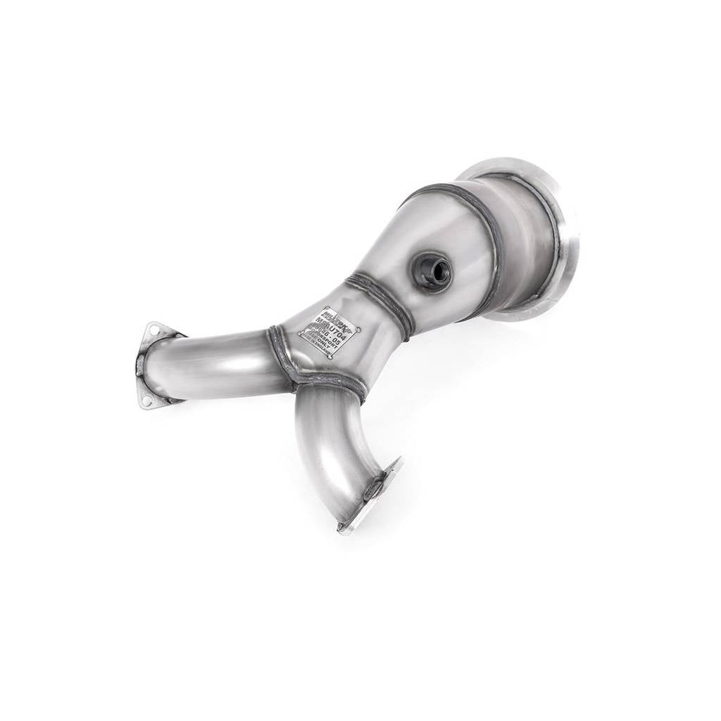 MILLTEK SSXAU673 Hi-Flow Sports Cat and Downpipe для AUDI S4 3.0 Turbo V6 B9-Saloon / Sedan & Avant Photo-0 