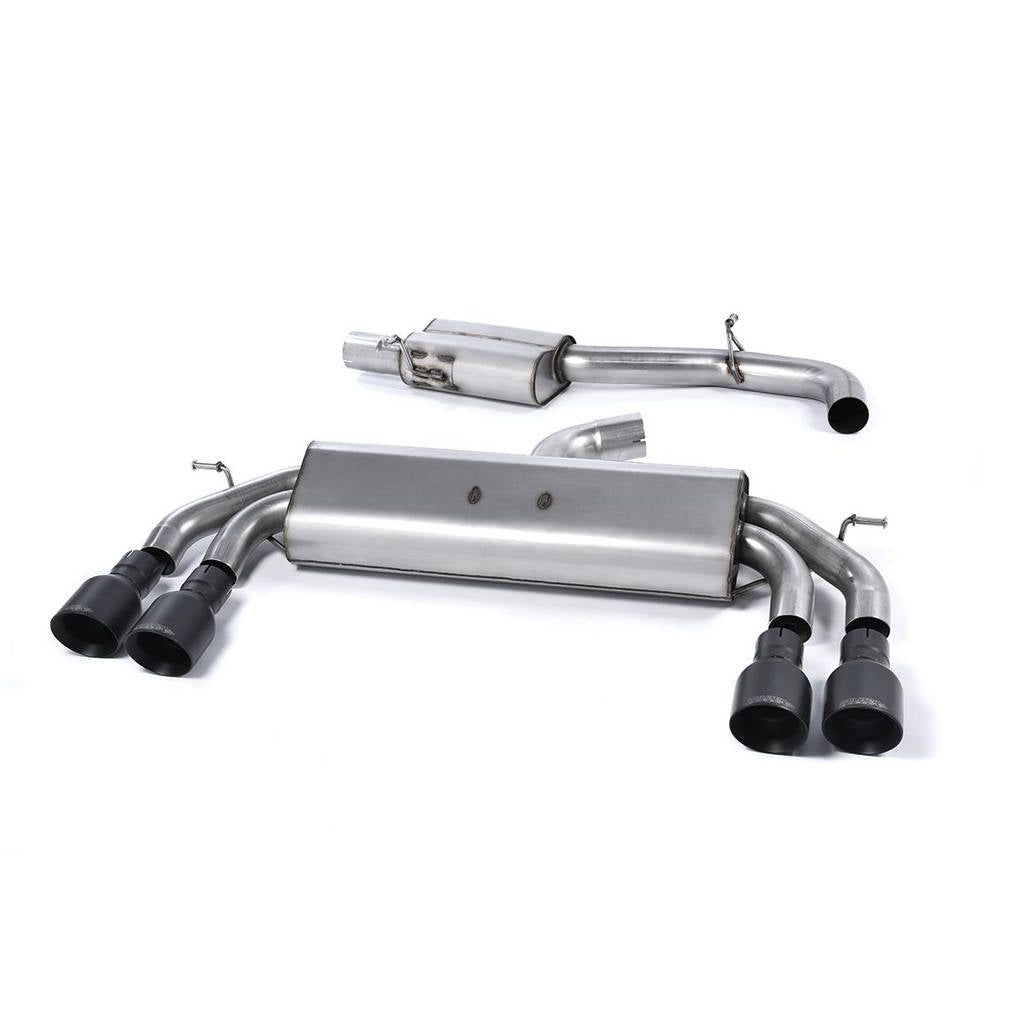 MILLTEK SSXAU536 кат-Бек Quad 100mm GT100B для AUDI S3 2.0 TFSI quattro Sportback 8V Photo-0 