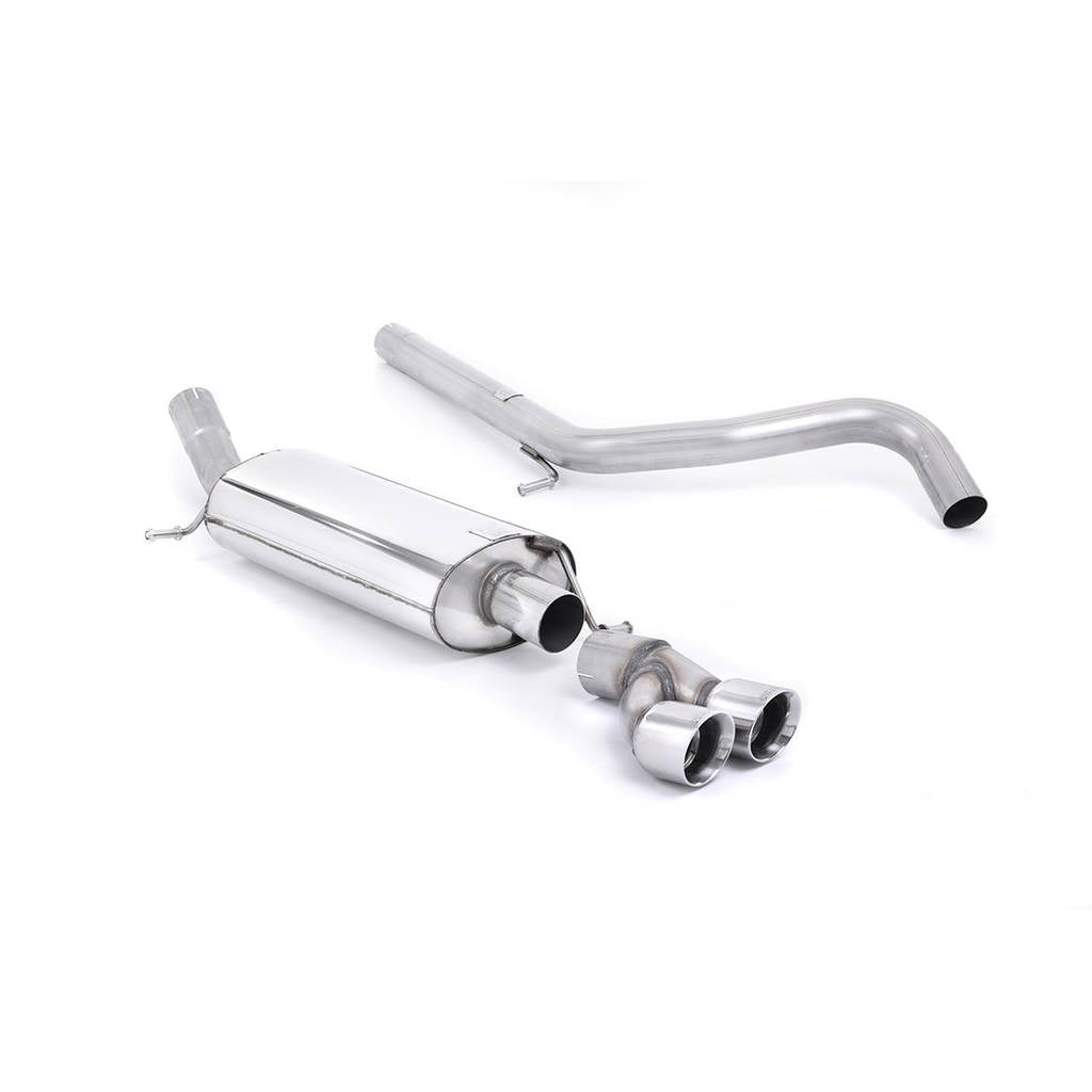 MILLTEK SSXAU283 кат-бек Twin 80mm GT80 для AUDI A1 1.4 TFSI S line 122ps Photo-0 
