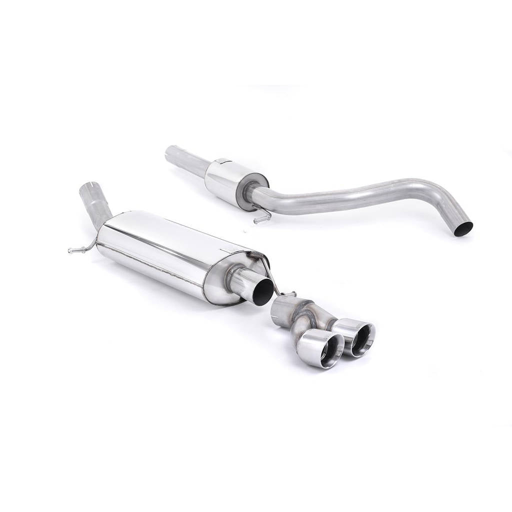 MILLTEK SSXAU282 кат-бек Twin 80mm GT80 для AUDI A1 1.4 TFSI S line 122ps Photo-0 