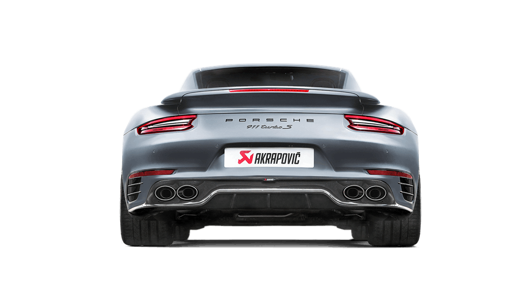 AKRAPOVIC DI-PO/CA/4/G Задній дифузор (Carbon/Gloss) для PORSCHE 911 Turbo/Turbo S (991.2) 2016 Photo-2 