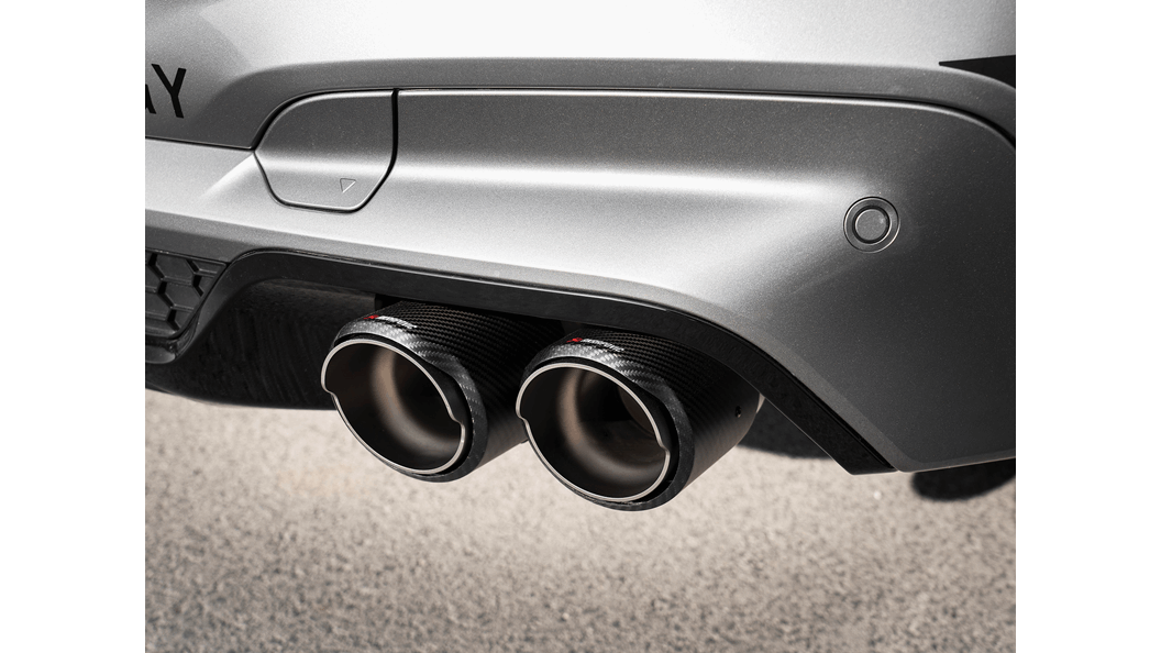 AKRAPOVIC TP-CT/60 Комплект насадок вихлопної труби (карбон) для BMW X4 M / X4 M Competition (F98) 2020-2024 Photo-2 